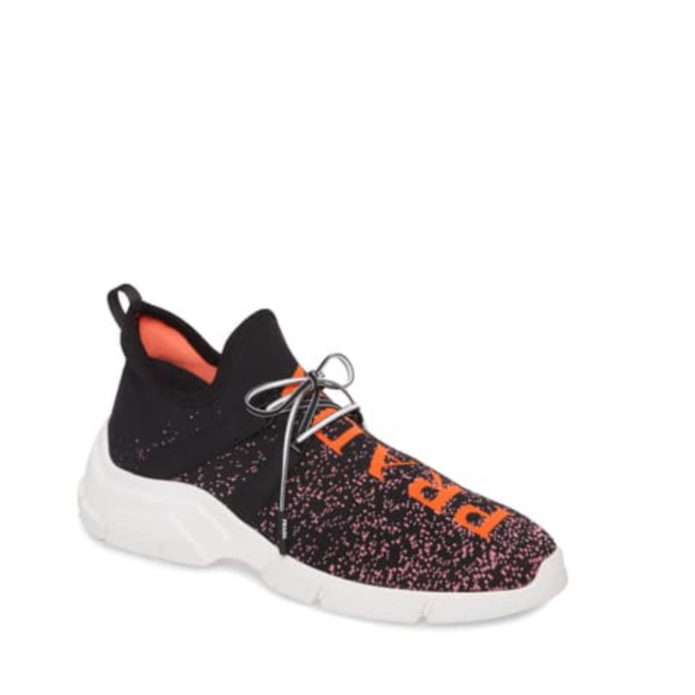 ❌SOLD❌ NEW PRADA LOGO KNIT SOCK SNEAKER